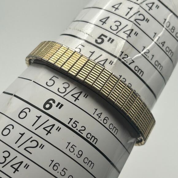 Vintage BULOVA Gold Tone Swiss Mov't Women’s Automatic Watch – 22mm - Picture 8 of 8